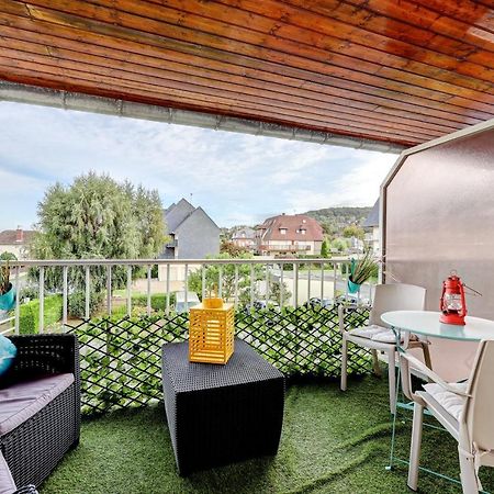 Magnifique Appart Avec Terrasse Equipee Et Wifi Gratuit Apartment Houlgate Exterior foto